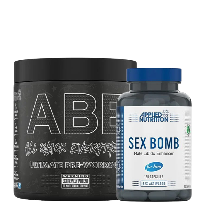 Applied Nutrition ABE Pre Workout 315 g + Testo Bomb Enhancer 120 caps