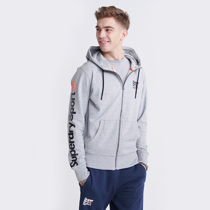 Bild av Core Sport Ziphood, Grey Marl