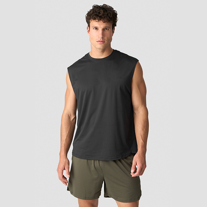 Stride Sleeveless T-shirt,Graphite