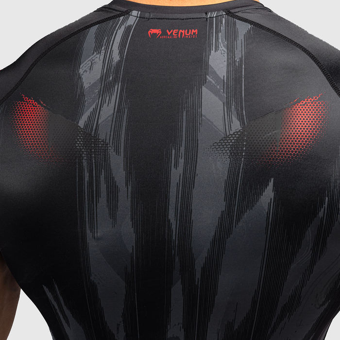 Venum Demon Short Sleeve Rashguard Black/Grey