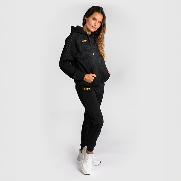 UFC Zenith by Venum Replica Hoodie Svart Guld