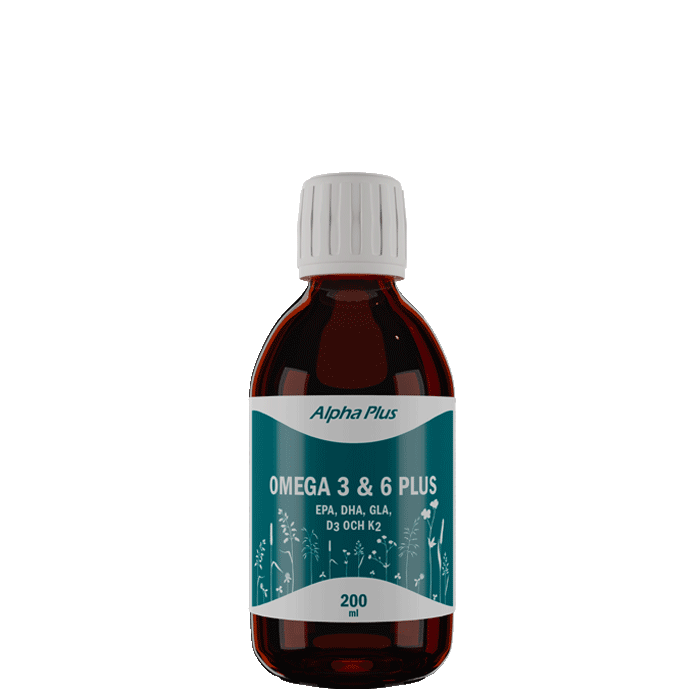 Omega 3 Omega 6 Plus 200 ml Citron