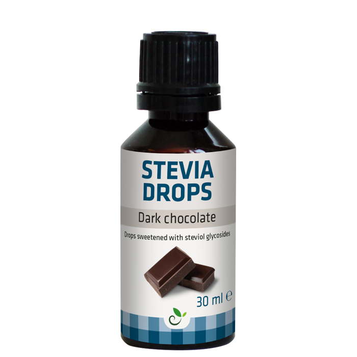 Stevia Droppar Mörk Choklad 30 ml