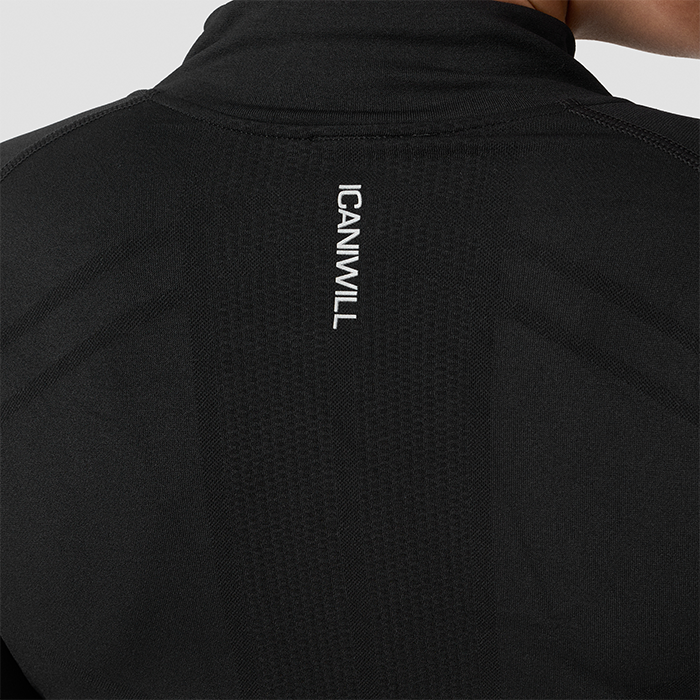 Define L&aring;ng&auml;rmad 1/4 Zip Svart