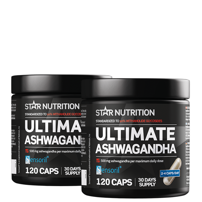 2 x Ultimate Ashwagandha 120 Kapslar