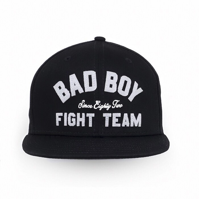 BAD BOY Original Fight Team Snapback Cap, Black