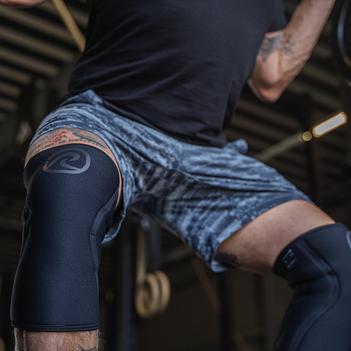 Rehband RX Knästöd Power Max 7mm Svart