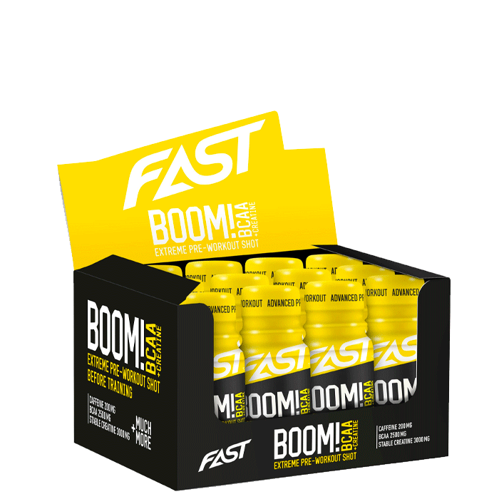 Bild av 12 x FAST Boom! BCAA shot, 60 ml