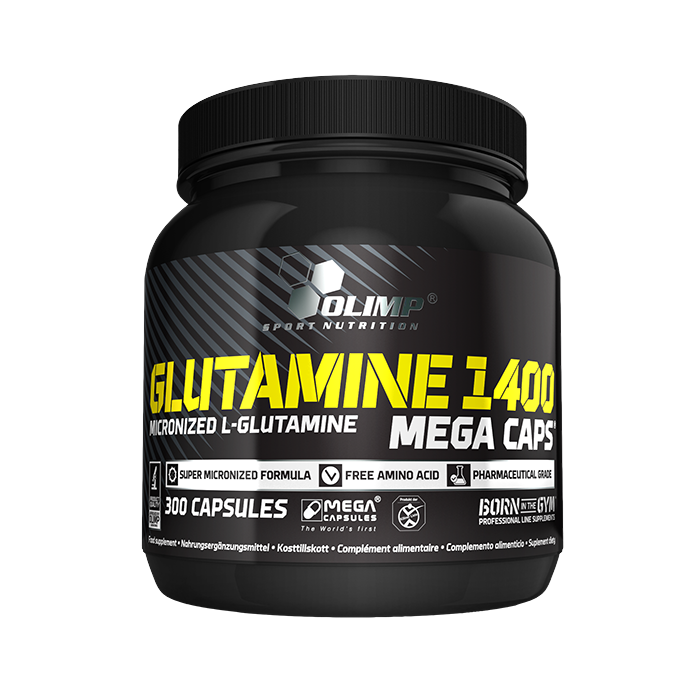 Läs mer om Glutamine Mega Caps 1400, 300 caps
