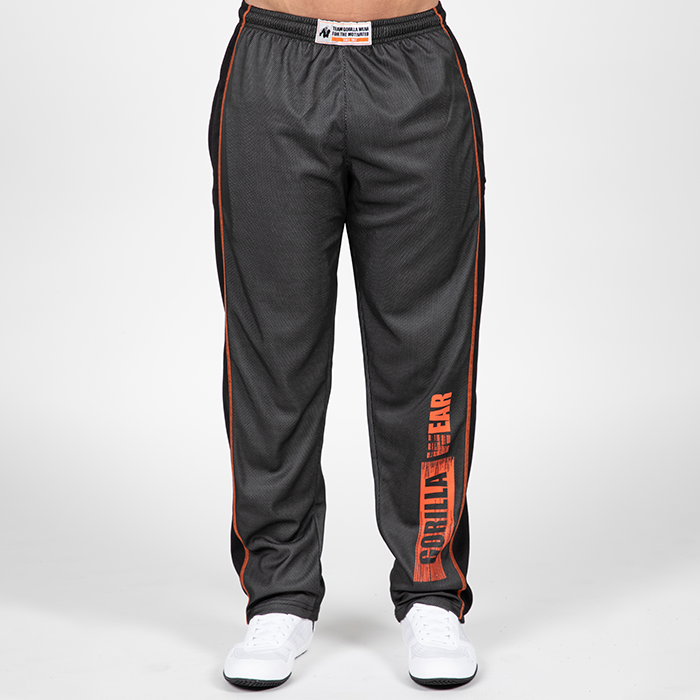 Gorilla Wear Wallace Mesh Pants Grey/Orange