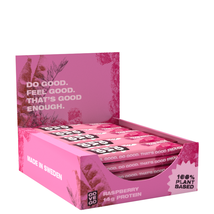 Läs mer om 12 x Go Vego Protein Bar, 60 g