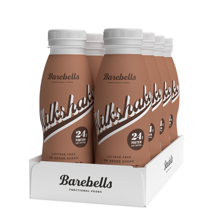 8 x Barebells Protein Milkshake, 330 ml chocolate