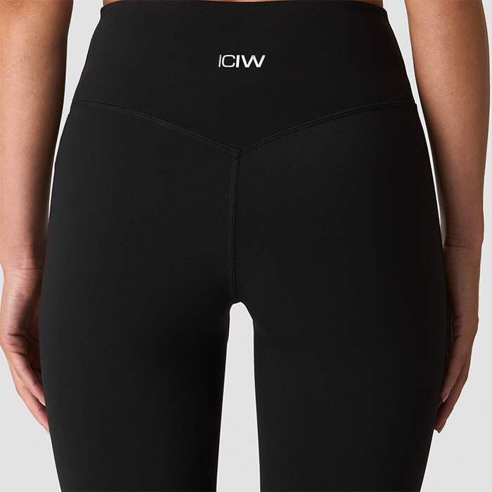 Nimble Flared Tights Svart