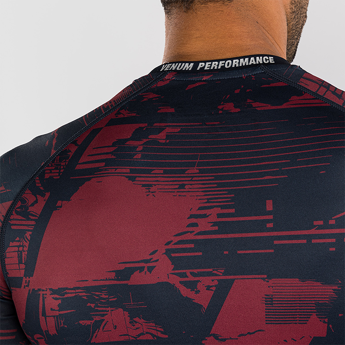 UFC Zenith by Venum Fight Week Rashguard L&aring;ng &auml;rm Bl&aring; R&ouml;d Gr&aring;