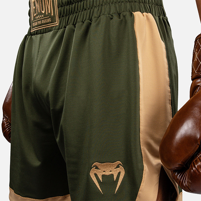 Classic Boxingsshorts Gr&ouml;n Beige