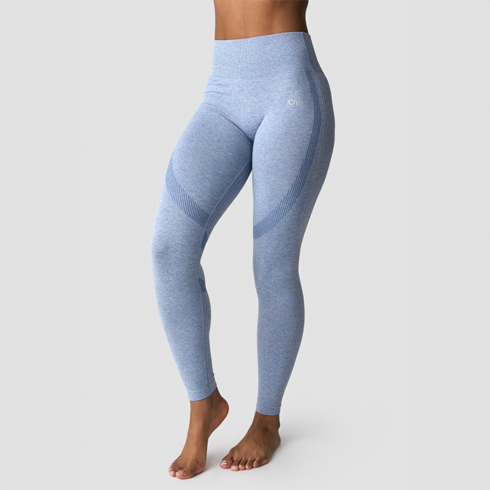 ICANIWILL Soft Seamless Tights Blå