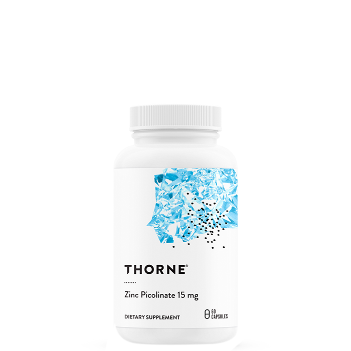 Thorne Research Inc. Zinc Picolinate (15 mg) 60 kapslar