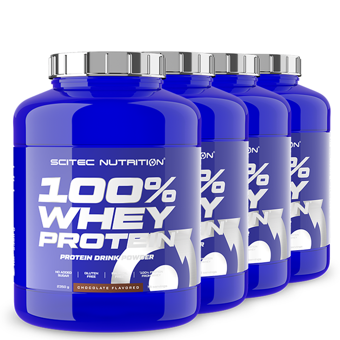 Scitec Nutrition 4 x 100% Whey Protein 2350 g BIG BUY