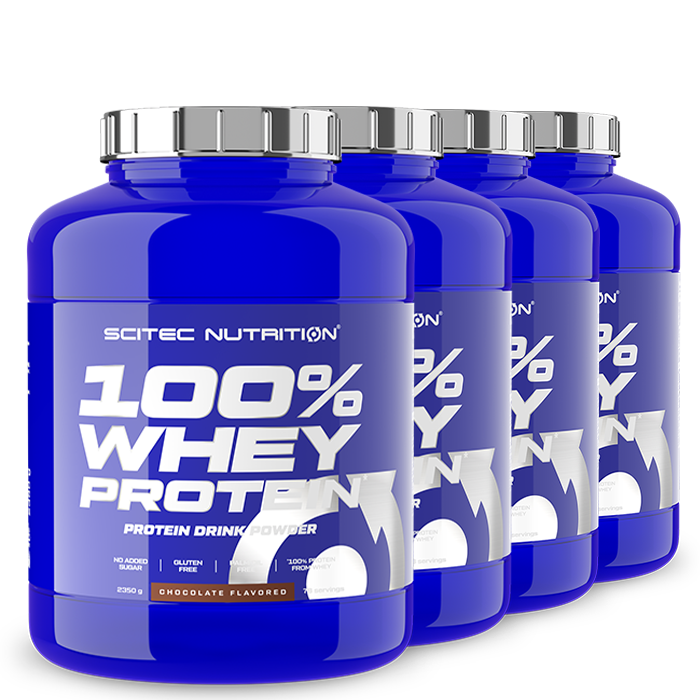 4 x 100% Whey Protein 2350 g BIG BUY