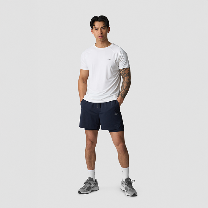 Stride Shorts Marinbl&aring;