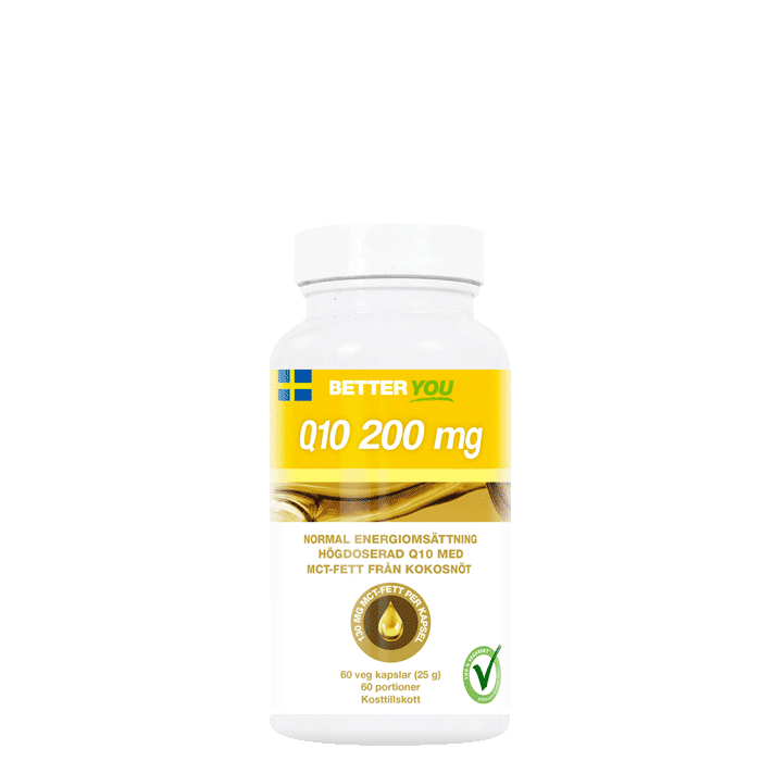 Q10 200 mg 60 kapslar