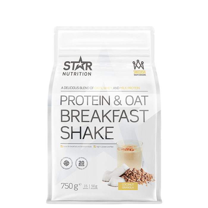 Star Nutrition Protein & Oat Breakfast Måltidsersättnings Shake 750 g
