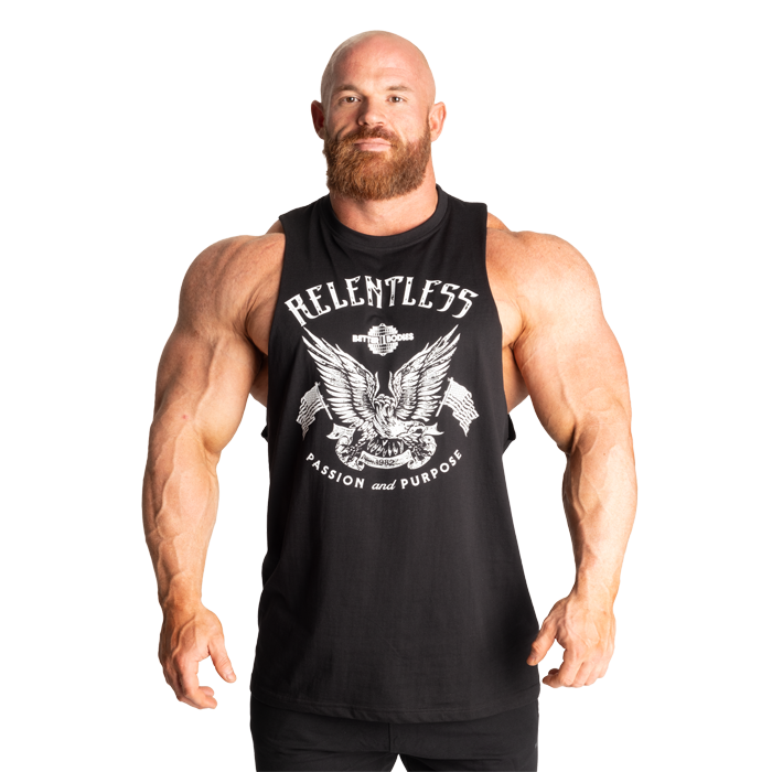 Relentless Cut Out T‑Shirt Svart Vit