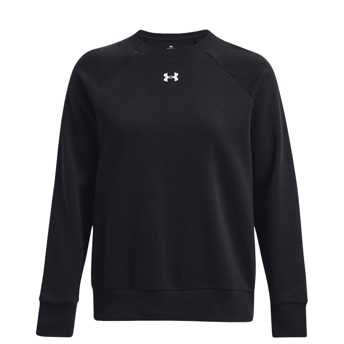 UA Rival Fleece Crew, Black