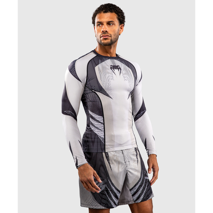 Venum GALACTIC 3.0 Long Sleeve Rashguard Off-White/Black
