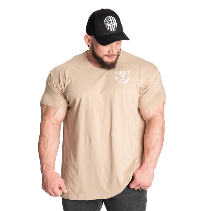 Legacy T-shirt Beige - Better Bodies