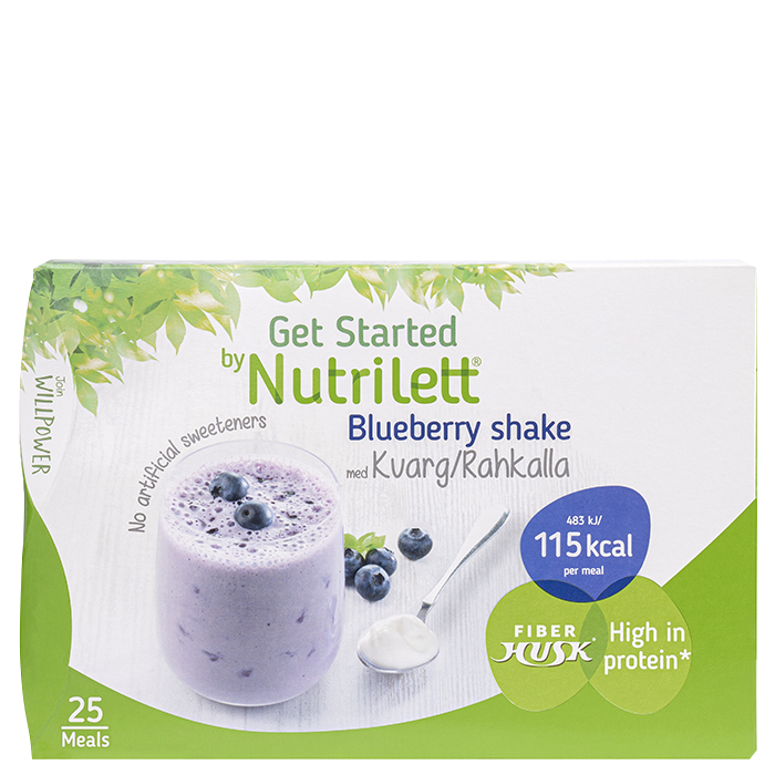 Blueberry Shake Kvarg, 25-pack