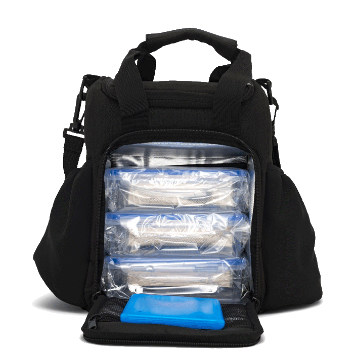 Bild av MetalShake Meal Prep Bag, Black