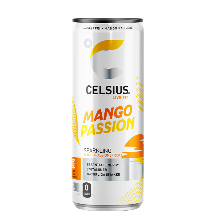 Celsius, 355 ml, Mango Passion 