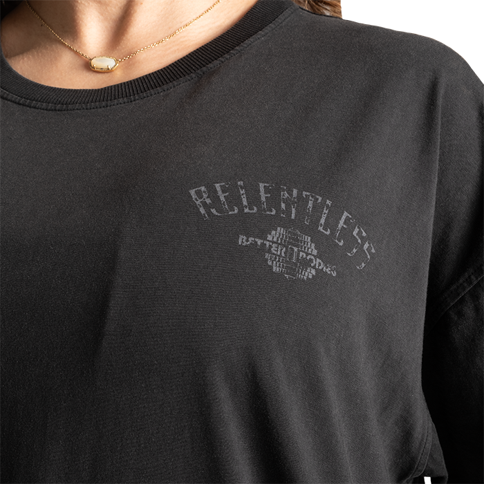 Relentless Oversize T-shirt Svart