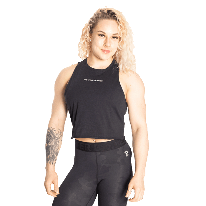 Bild av Fluid Loose Racerback, Black