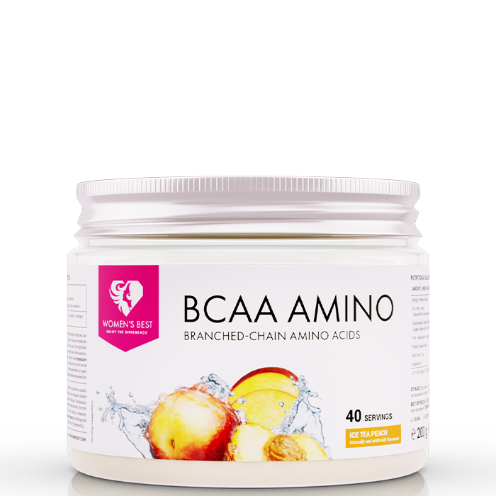 BCAA Amino, 200 g, Ice Tea Peach