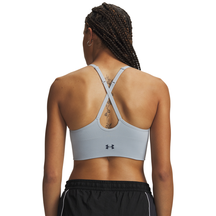 Vanish Seamless Low Bra Blue Fog
