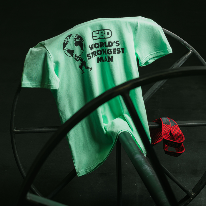 World Strongest Man 2026 T-Shirt Final Gr&ouml;n