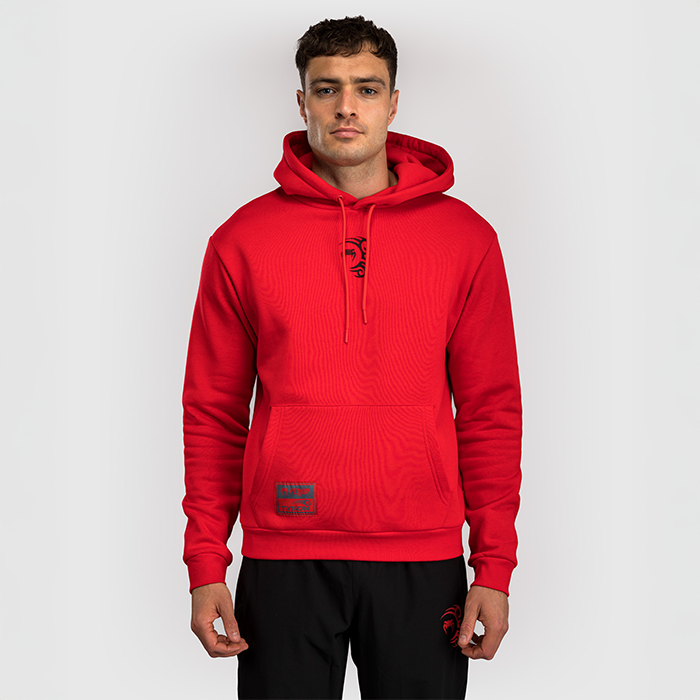 Venum X Mike Tyson Everyone has a plan Hoodie R&ouml;d Svart