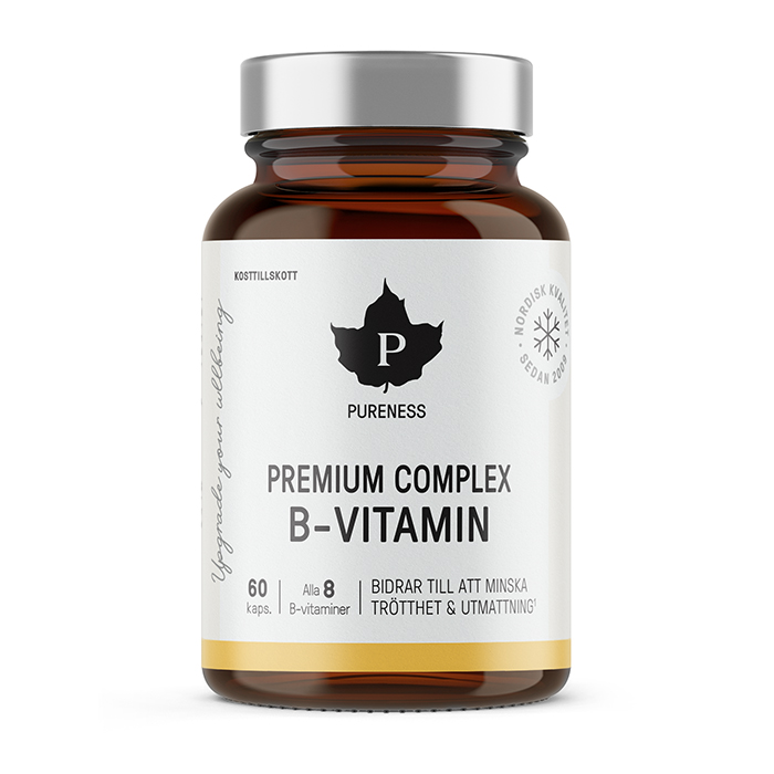 Pureness Premium Complex B-Vitamin 60 kapslar