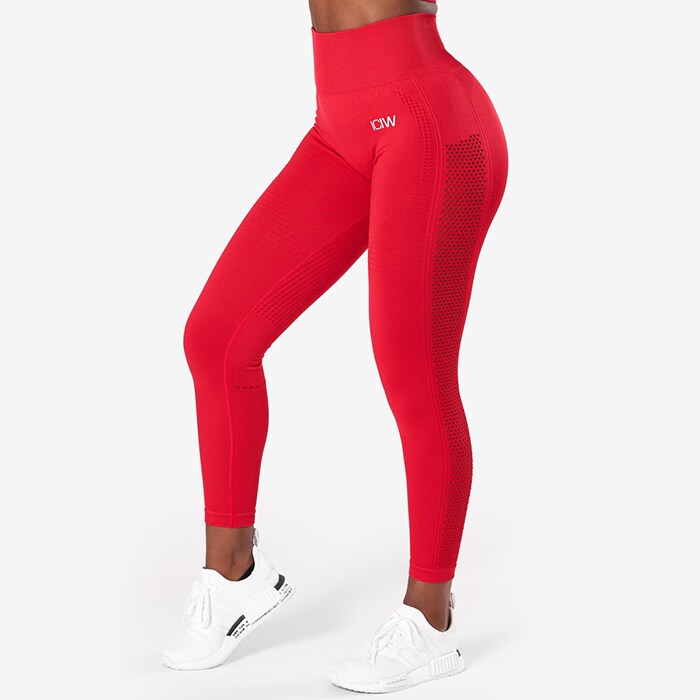 Bild av Dynamic Seamless 7/8 Tights, Deep Red