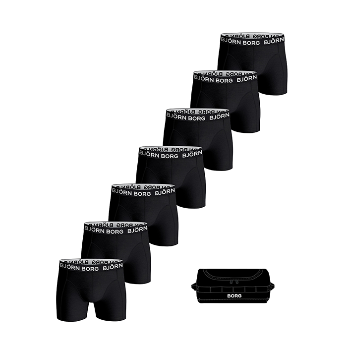 Boxerkalsonger 7-pack + Toilet Case 7458