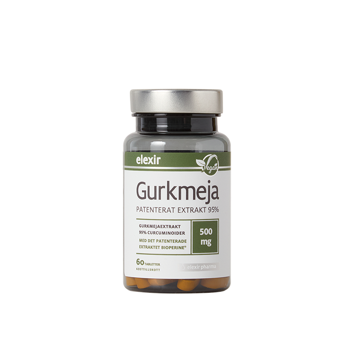 Gurkmeja 500 mg 60 tabletter