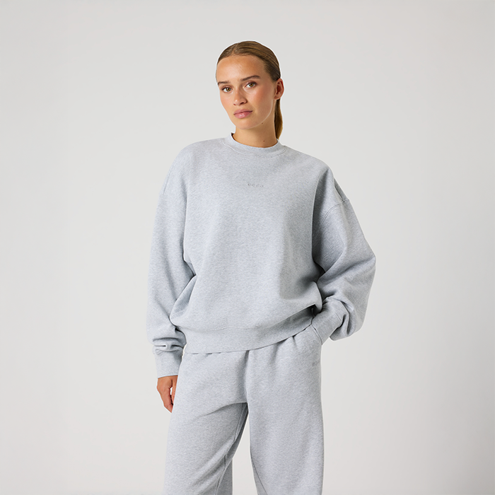 Studio Oversized Sweatshirt Ljusgrå