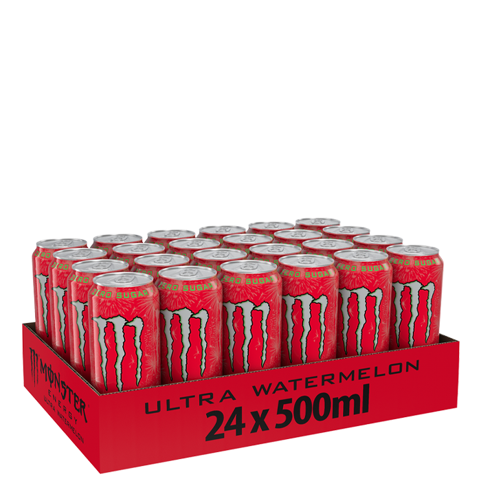Läs mer om 24 x Monster Energy Ultra, 50 cl, Watermelon