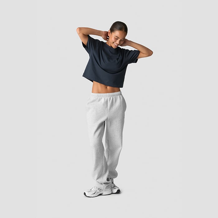 Everyday Cropped T-shirt Bl&aring;