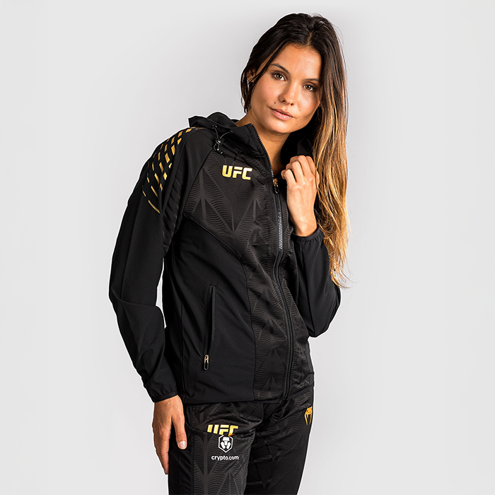 UFC Zenith by Venum Fight Night Hoodie Svart Guld