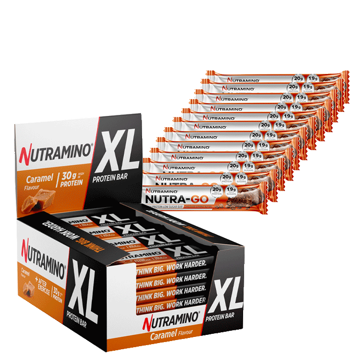 16 x Nutramino Protein Bar + 15 x Nutra Go bars for free