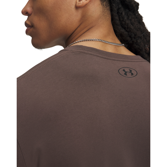 UA Sportstyle Left Chest LS Coyote