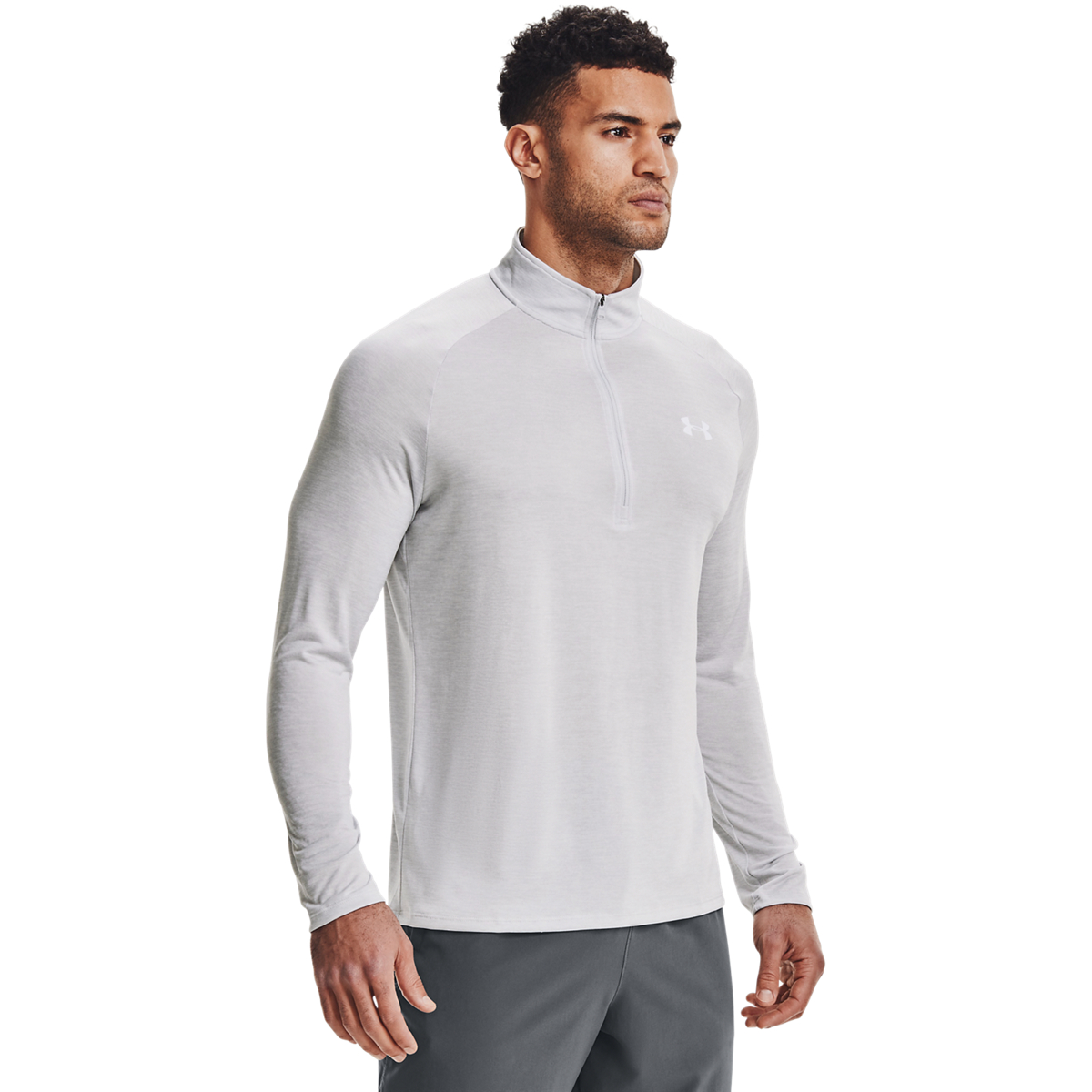 Tech 2-0 1/2 Zip Tröja Grå